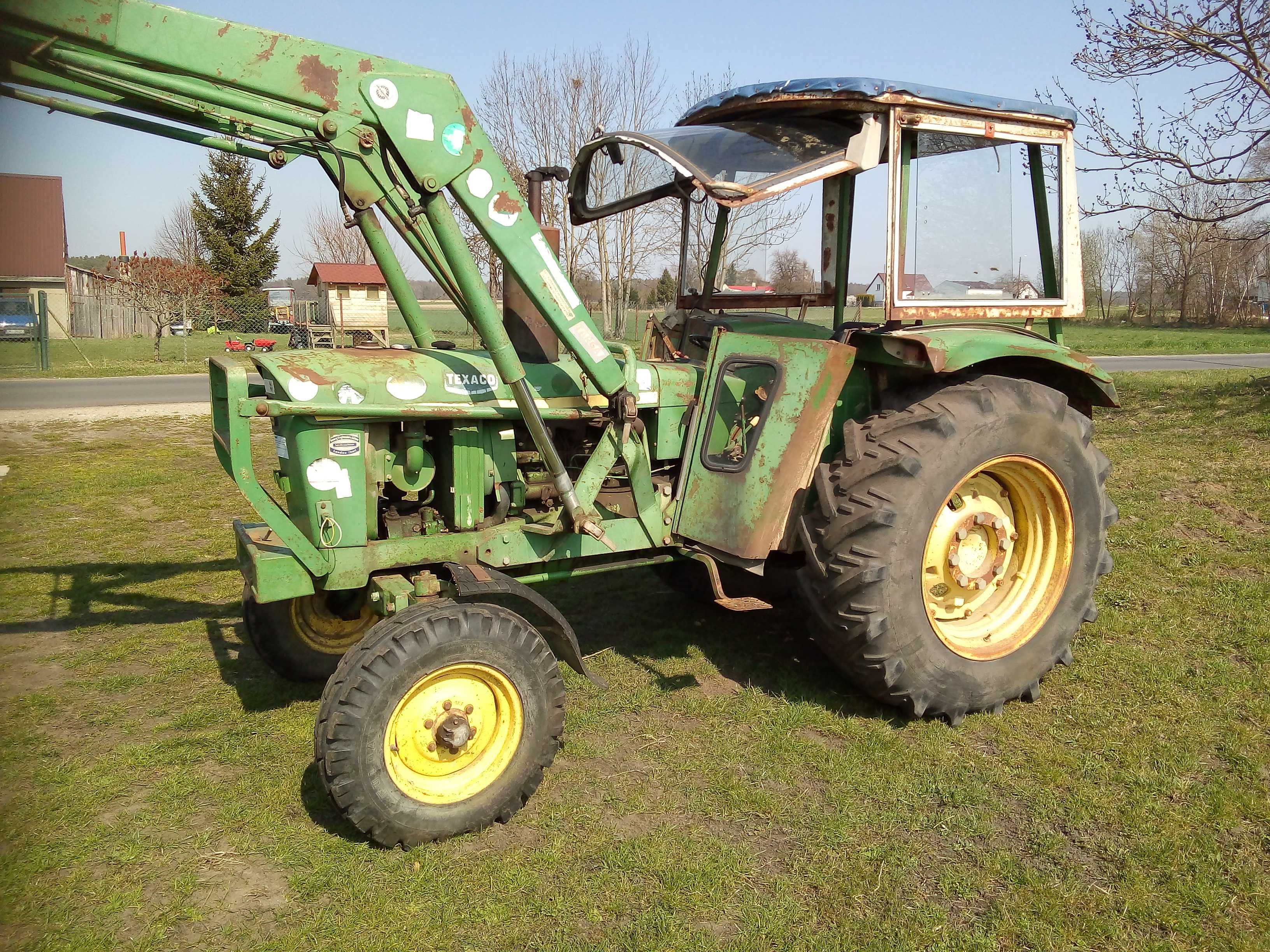 Ciągnik traktor john deere 2030 z turem w orginale