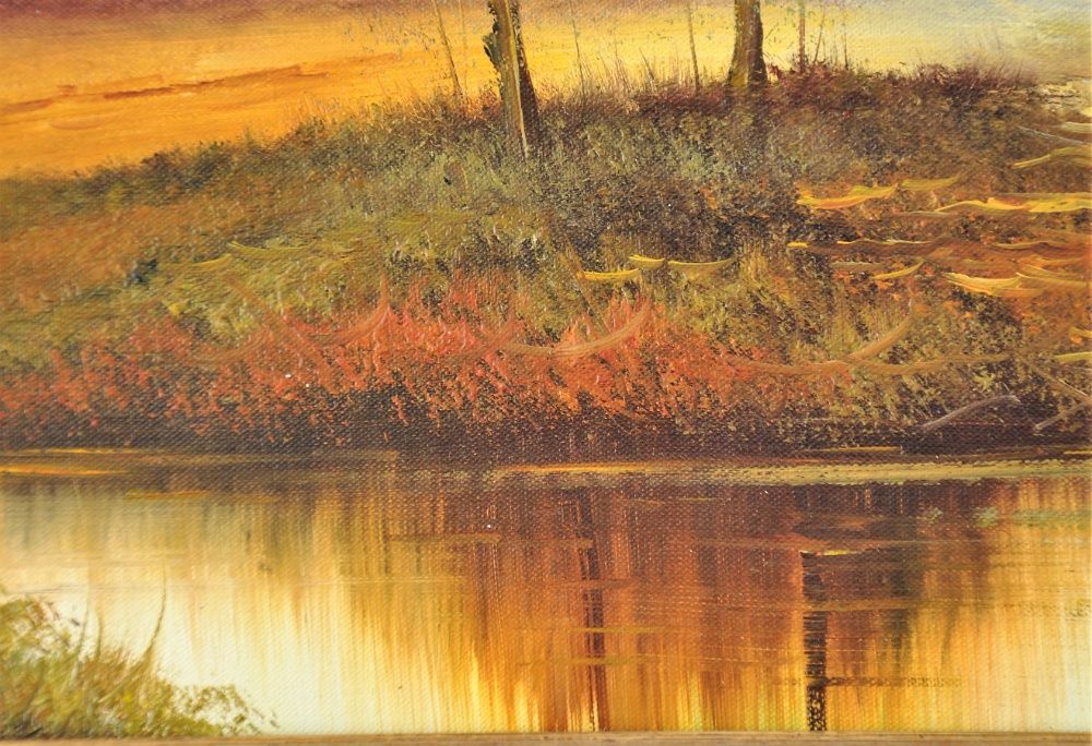 Pintura óleo sobre tela original T. Trillo