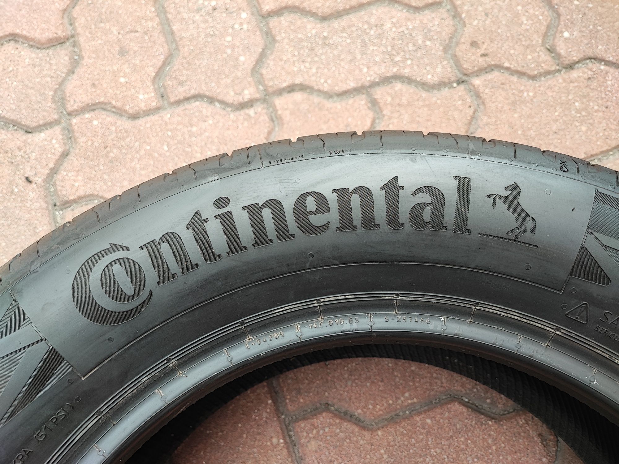 Opona 215/60r16 CONTINENTAL ECO CONTACT 6 2020r 6.2mm EcoContact 6