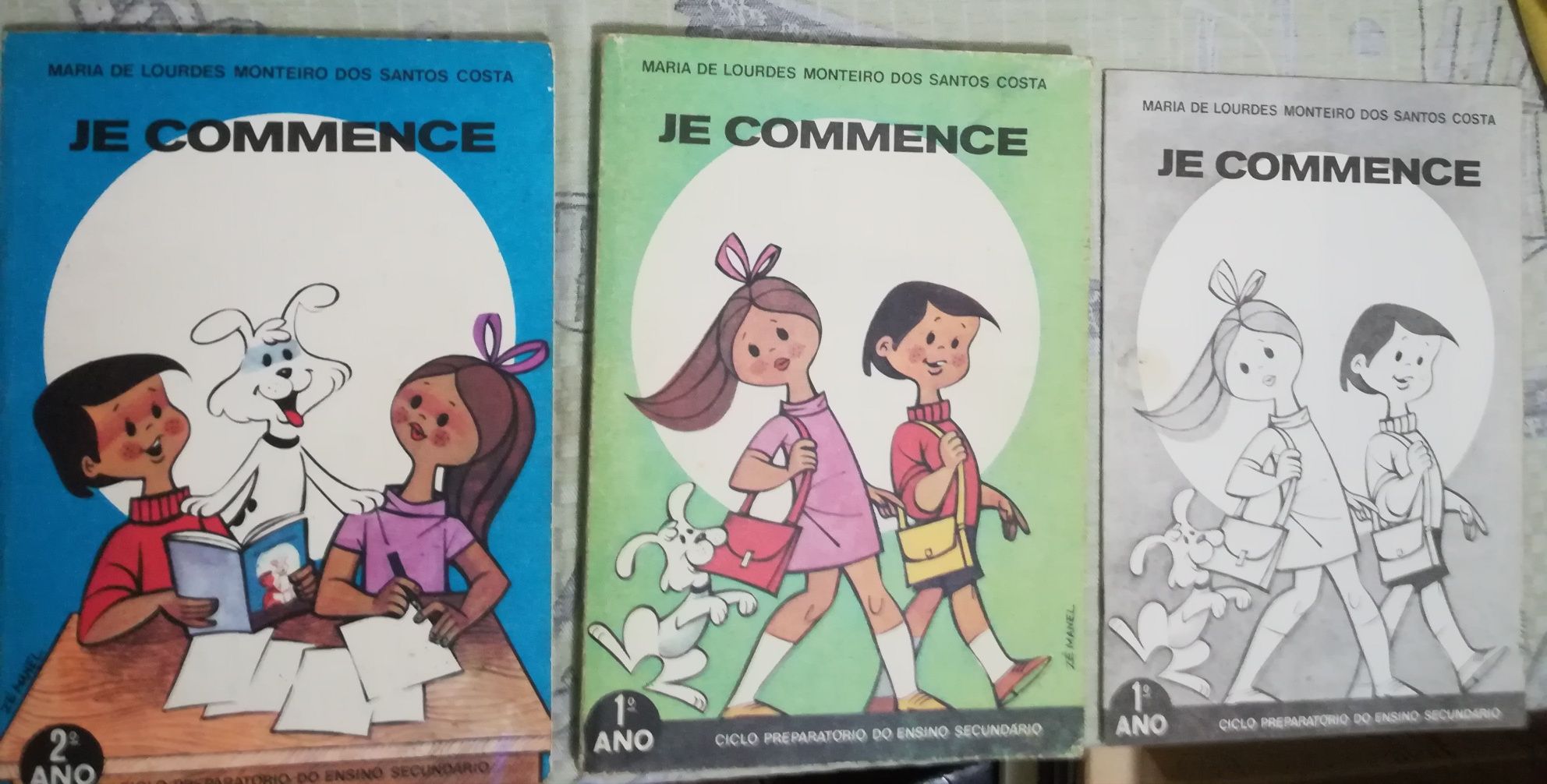 17 livros escolares dos anos 70 e 80