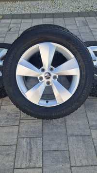 Alufelgi Skoda 5x112 17 cali opony zimowe  215/65 R17