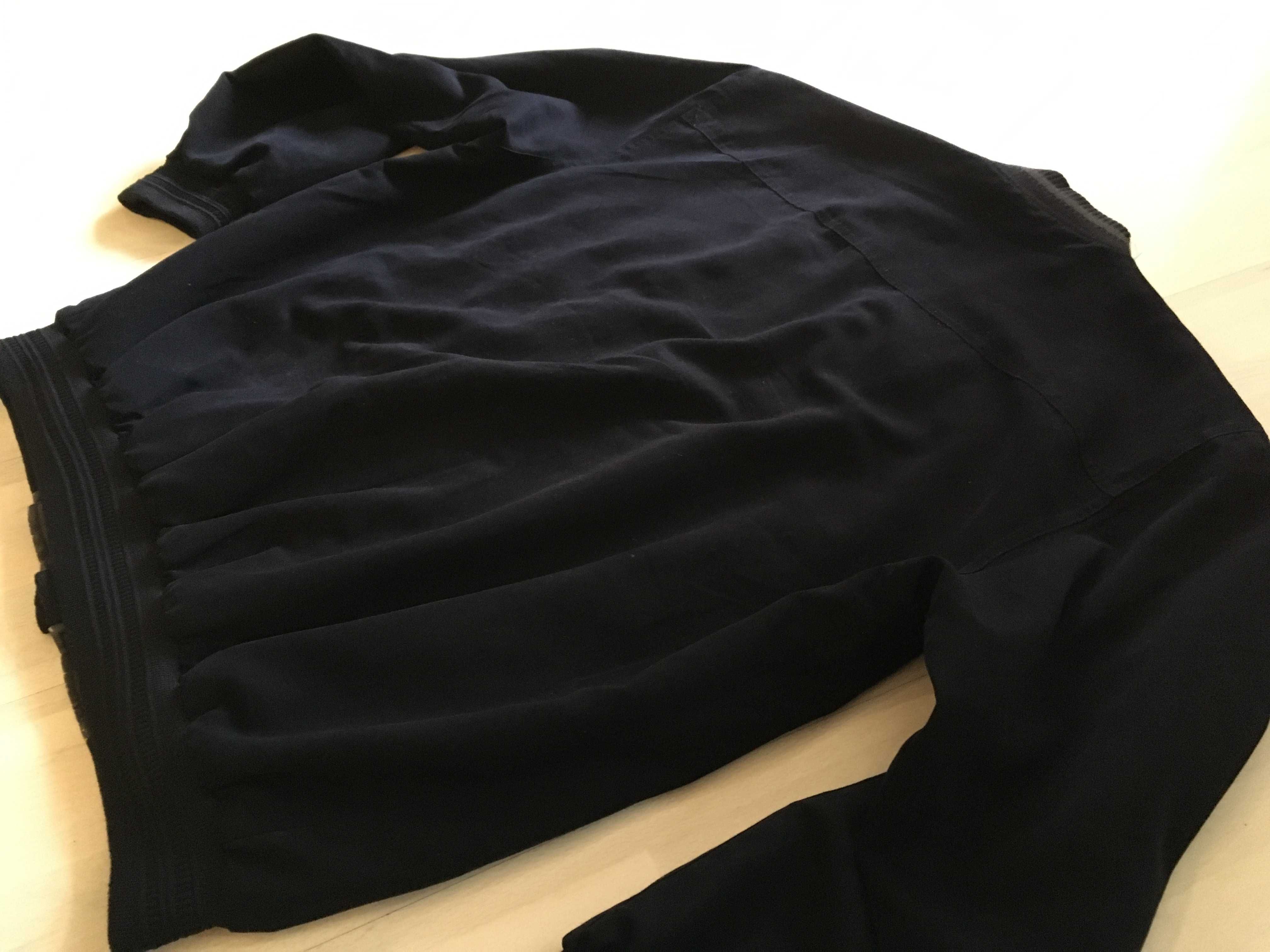 Kurtka Bluza Marynarkowa Męska Retro Zamszowa Wiosna Jesień XL