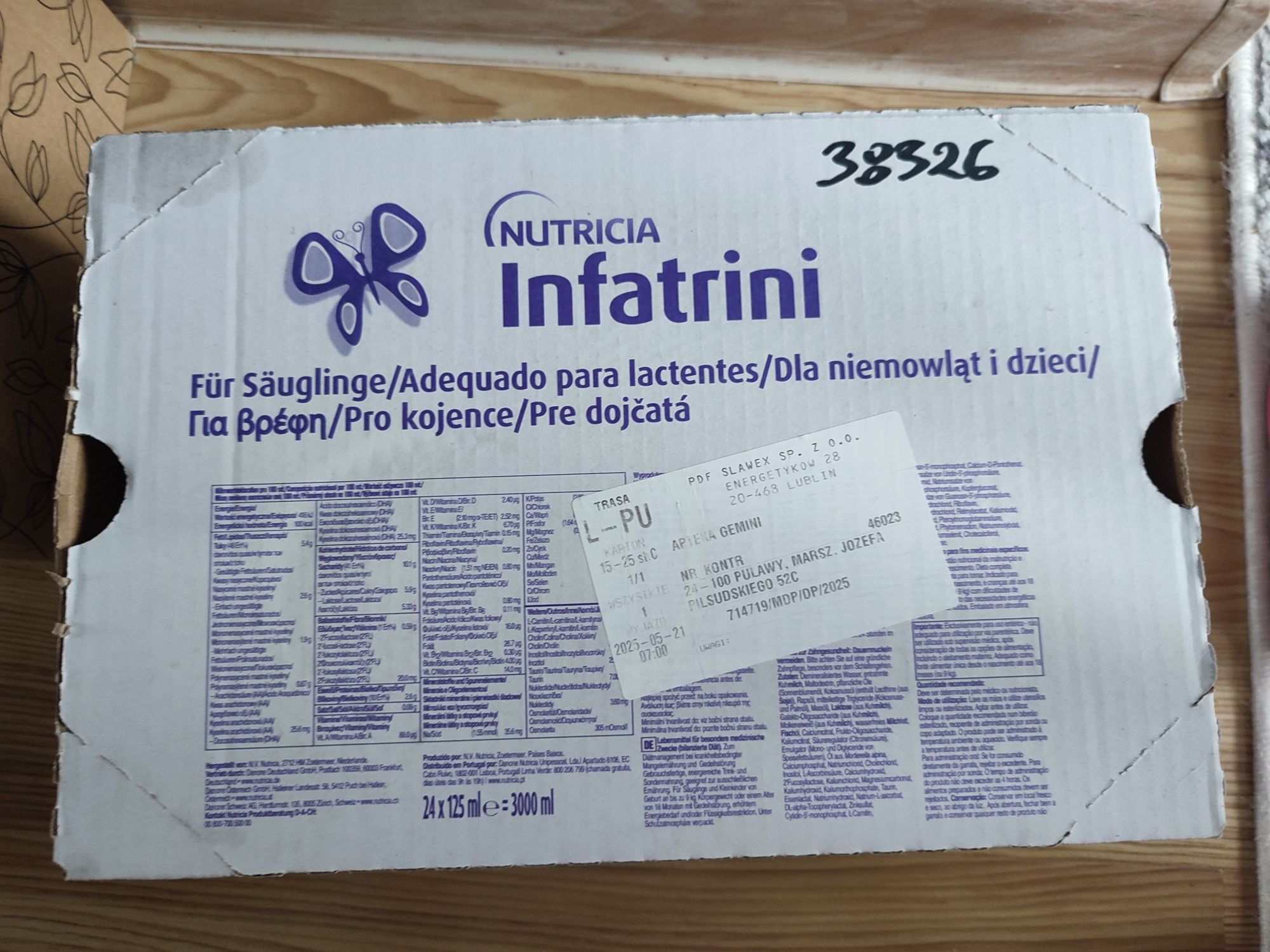 Mleko Infatrini Nutricia