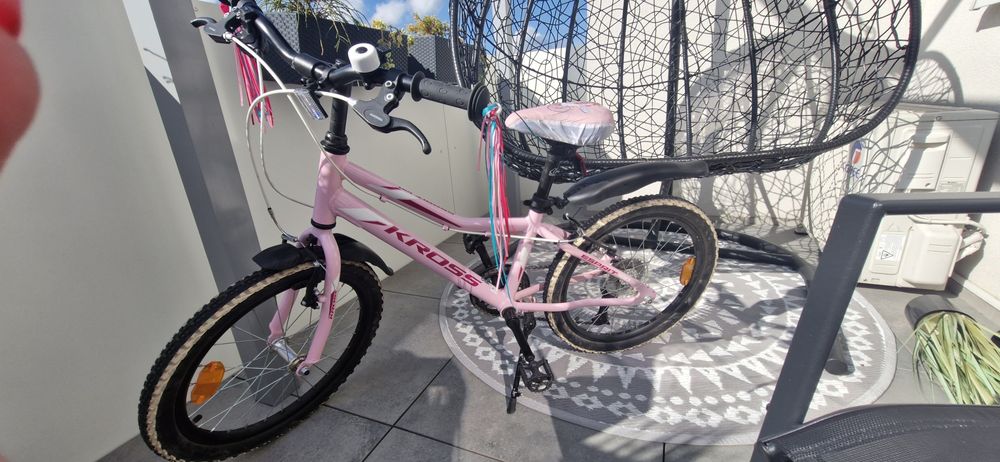 Rower KROSS LEA 20 cali  różowy