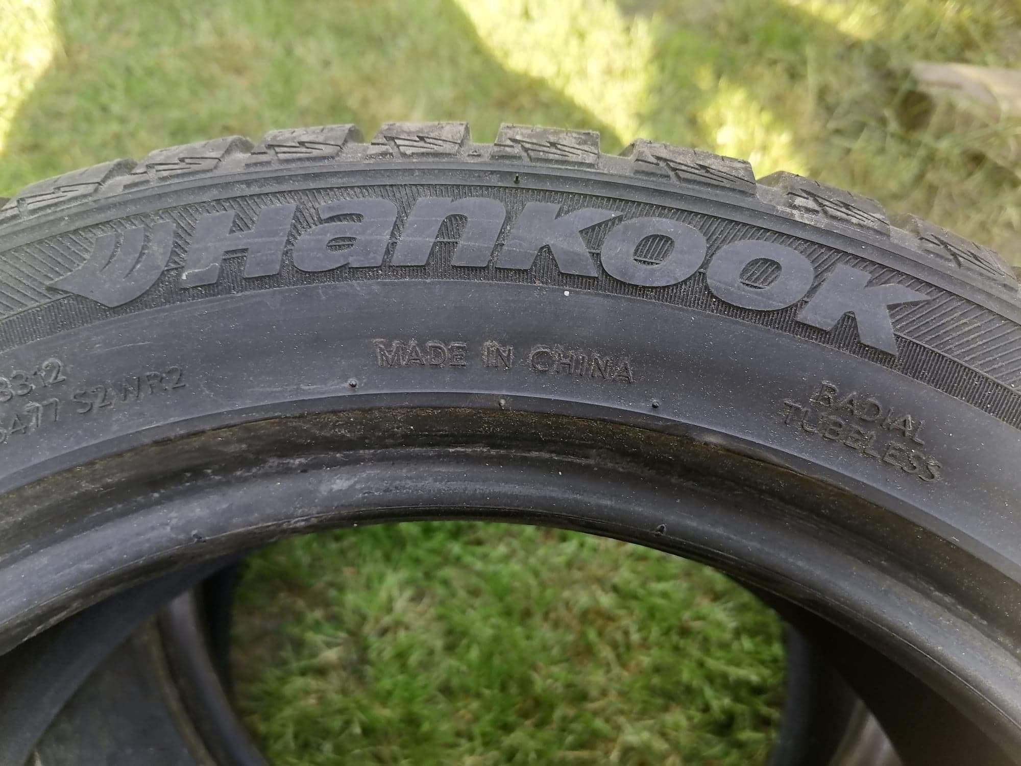 Opony całoroczne Hankook 2 szt. i Kleber 2szt.