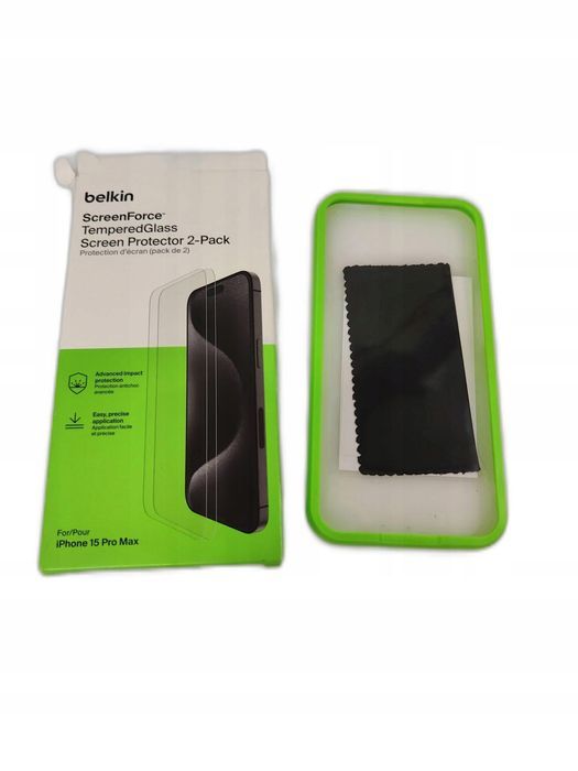 outlet ramka pozycjonująca belkin screenforce do iphone'a 15 pro max
