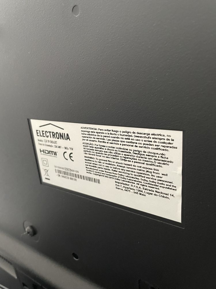 Tv led 39 smart eletronia
