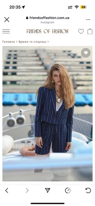 ШОРТИ з ЛЬОНУ friends of fashion