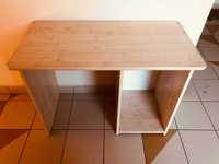 Solidne biurko z płyty meblowej w kolorze klon 100x50x75