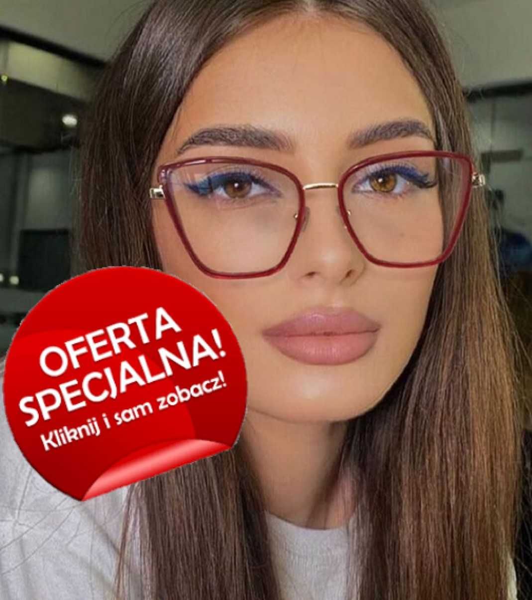 Okulary korekcyjne – minusy. Nowe. Klasa, elegancja.  Anti Blue Light.