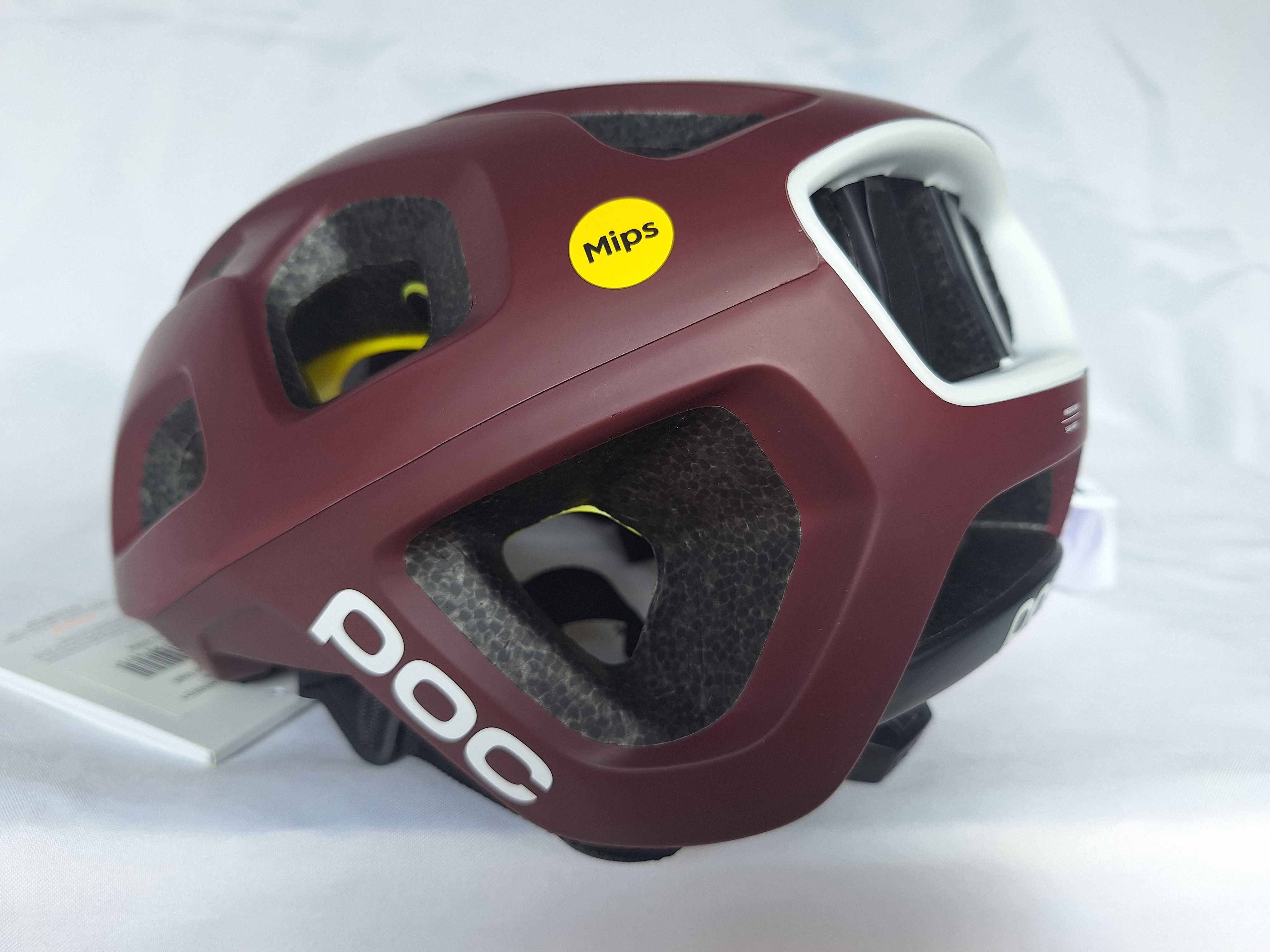 Kask rowerowy szosowy Poc Octal Mips Garnet Red Matt M 54-60cm