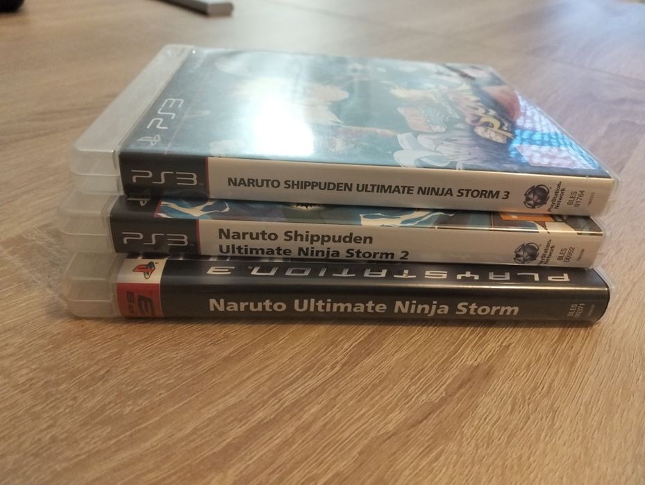 Naruto ultimate ninja storm 1 - 3 PS3