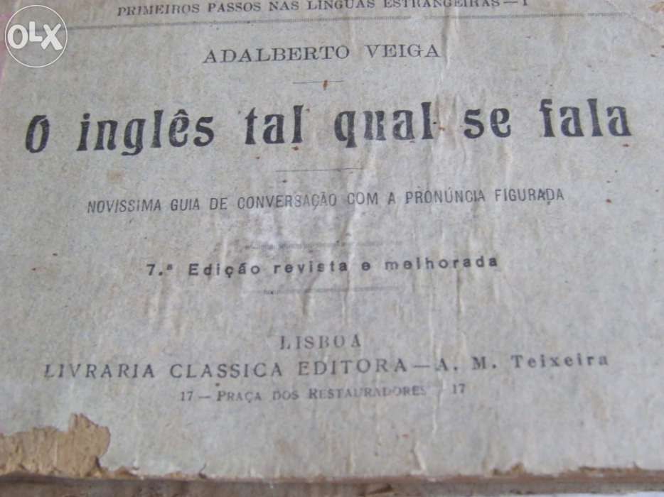 O inglês tal qual se fala 1905