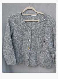 Szary sweter Vintage rozmiar L