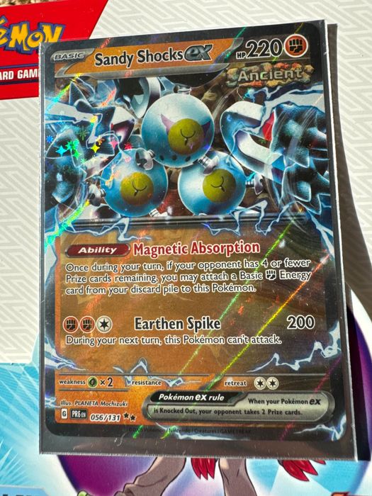 Karta Pokemon TCG Sandy Shock ex