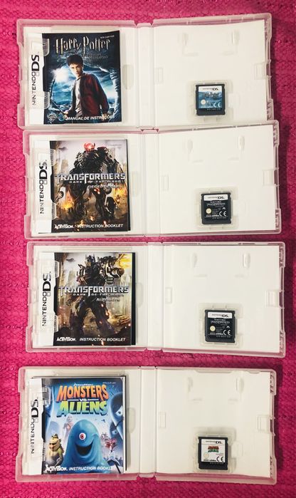 4 Jogos Nintendo DS - 5€ cada ou tudo por 12€