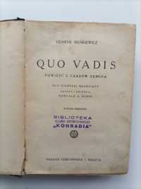 Henryk Sienkiewicz Quo vadis Klub Konrada 1938 rok