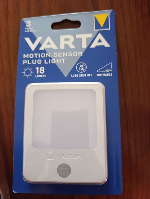 Lanterna nocturna VARTA LED com sensor de movimento