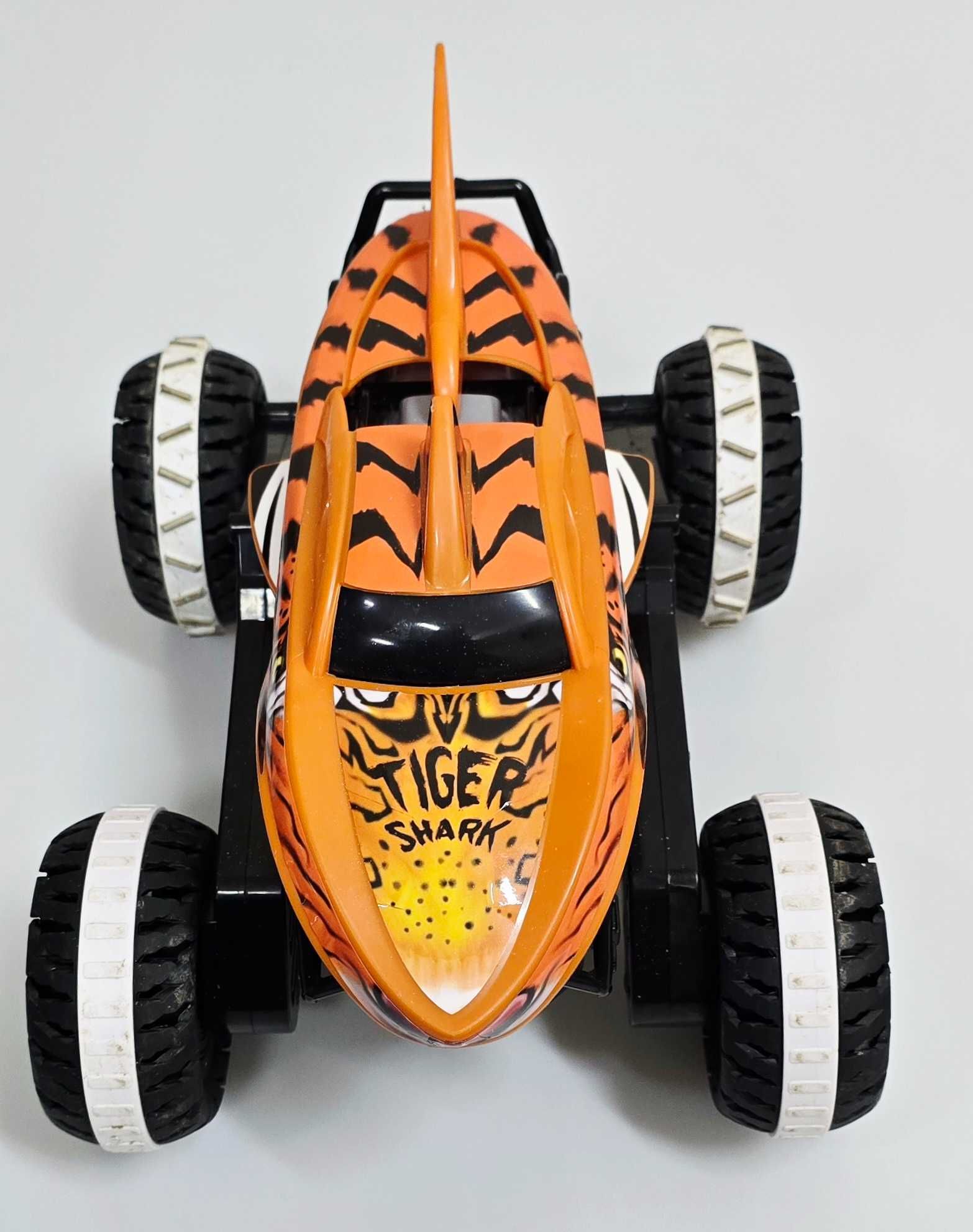 Hot Wheels Monster Truck Samochód RC-Niezatrzymany Rekin Tygrys
