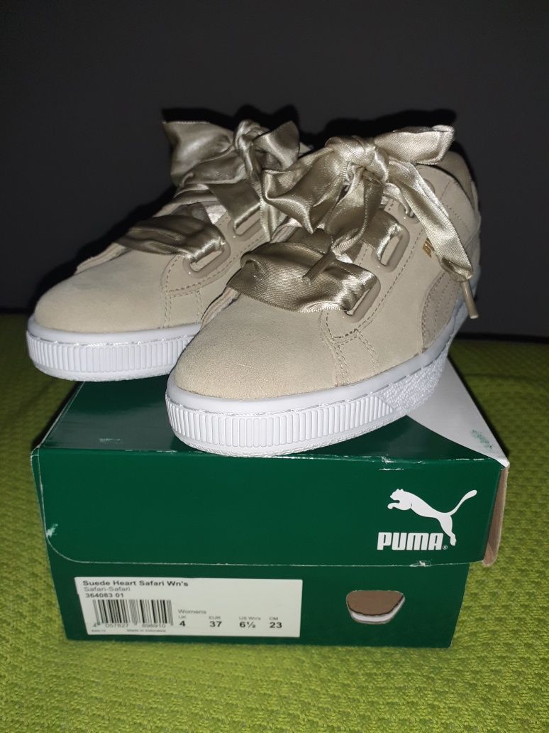 NOVO! sapatilhas/ ténis bejes da Puma