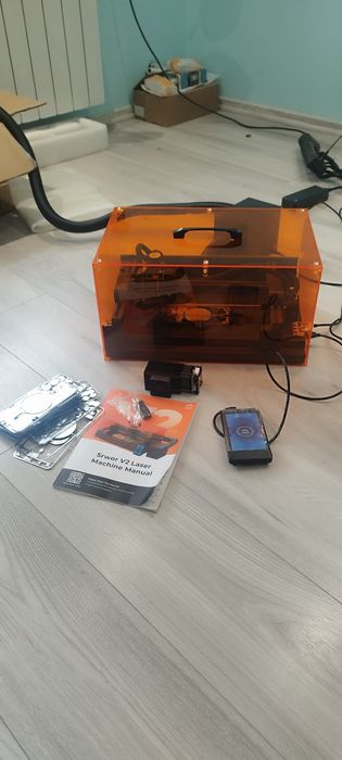 Maszyna Srwor V2 Laser Machine Manual