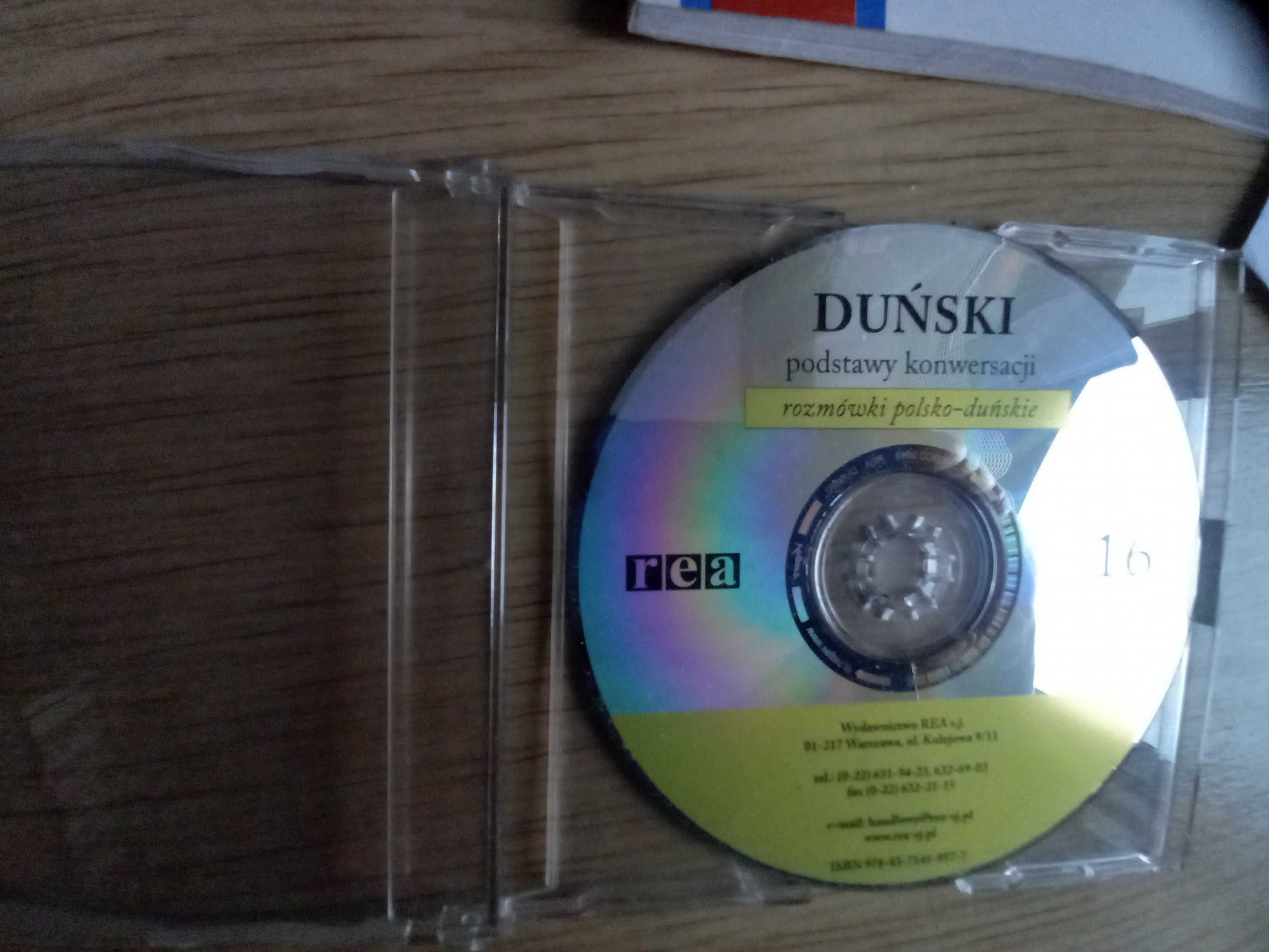 Duński od podstaw i duński podstawy konwersacji z płytami CD