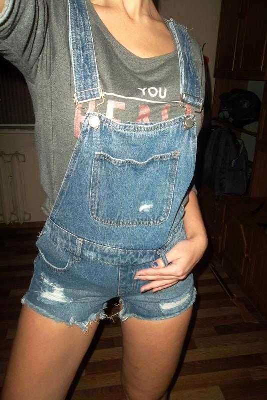 Комбинезон джинсовый denim со