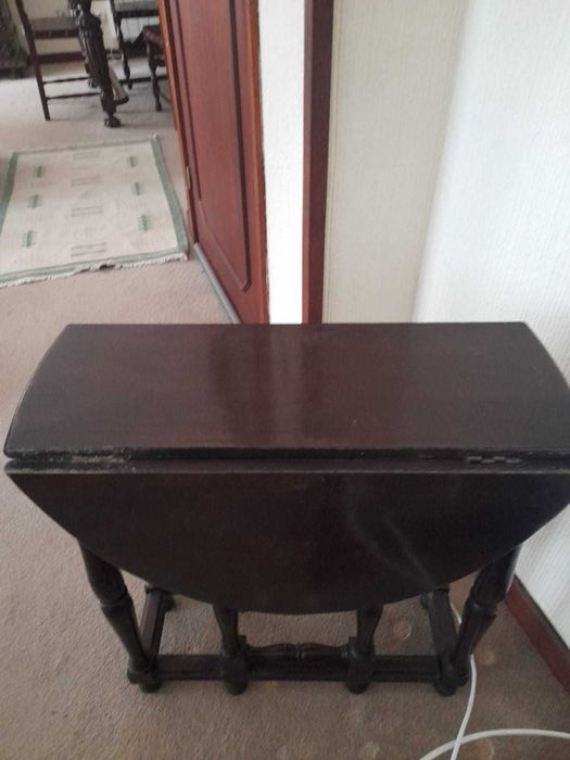 Mesa Dobrável em Madeira