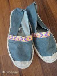 Śliczne nowe espadryle Blue Motion