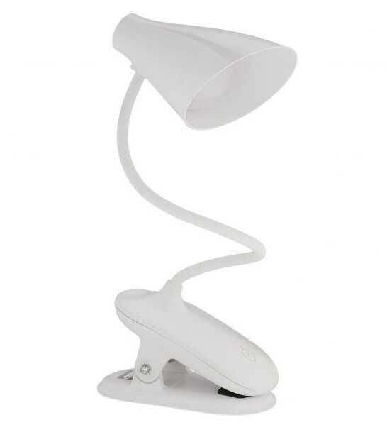 Lampa zaciskowa LED dotykowa aku