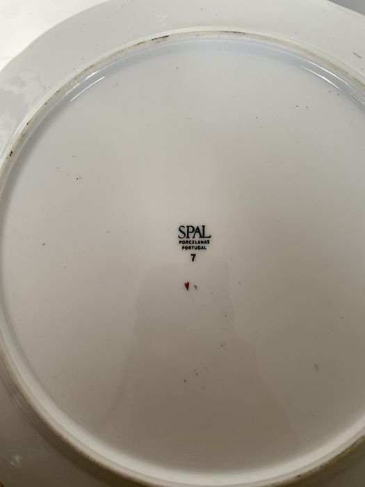 Prato de porcelana portugal