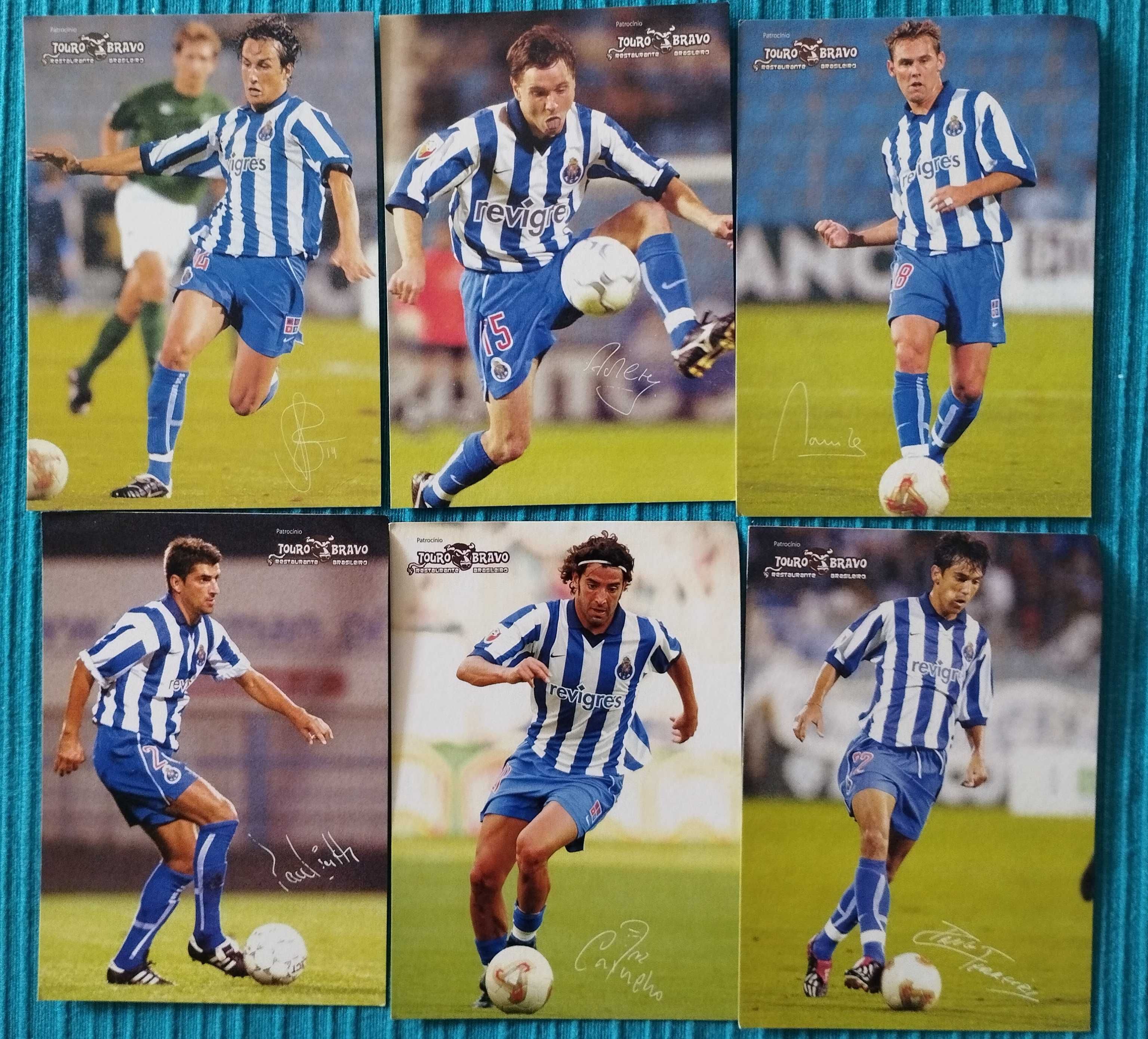 23 Postais Históricos do FCPorto - Vencedores da Taça UEFA 2002/03