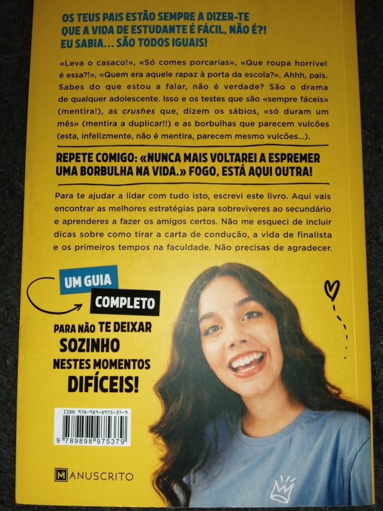 Livro Uma adolescente á beira de um ataque de nervos