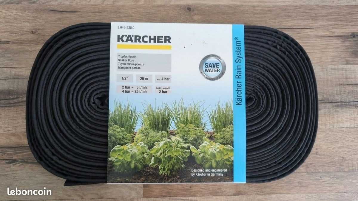 Сочащийся шланг для капельного полива Karcher 2.645-229.0 10м