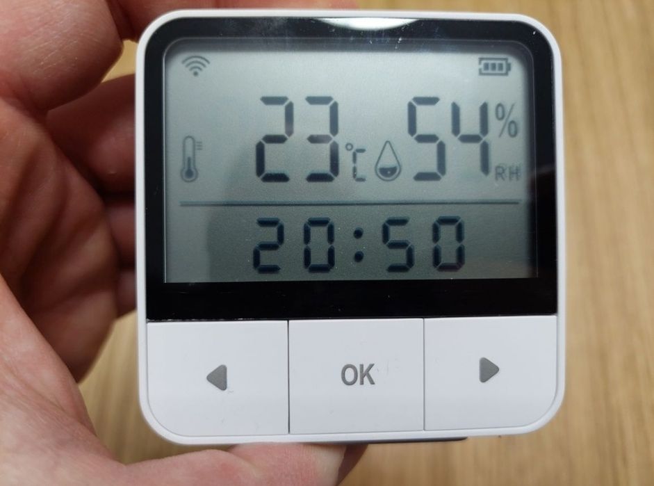 Termohigrometry bezprzewodowe Tuya wifi