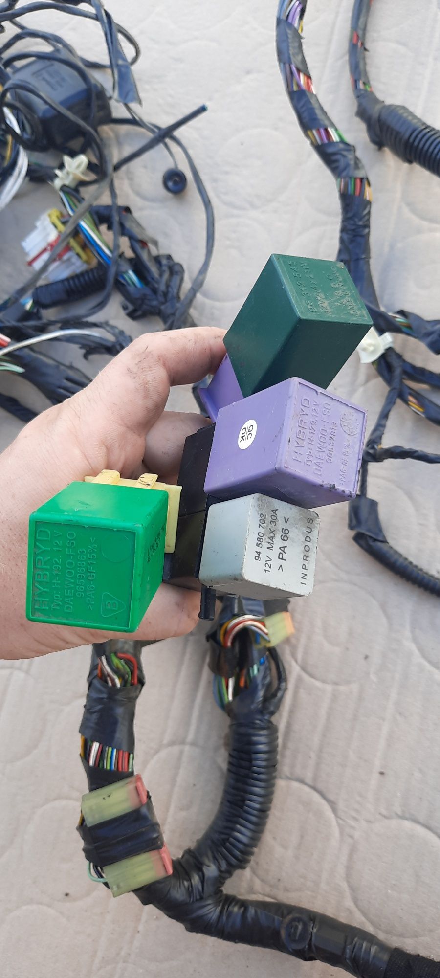 Проводка торпеди салону Lanos 1.5 сигналізація реле Ланос проводка