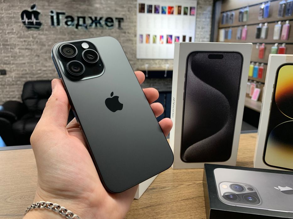 iPhone 16 Pro 256GB (Black Titanium) Neverlock. Кредит. Гарантія.