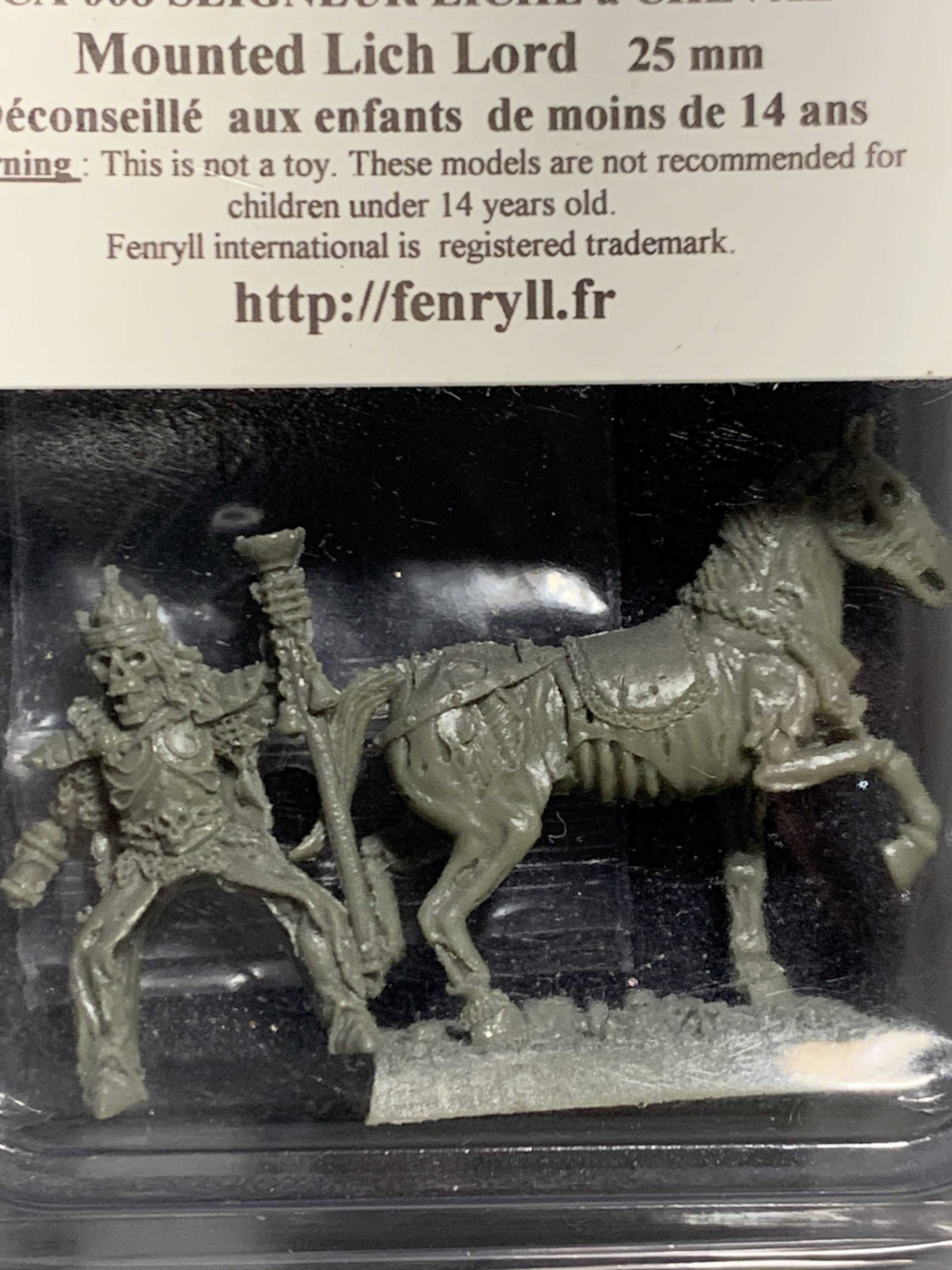 Fenryll: Mounted Lich Lord, CA008 - nowy blister