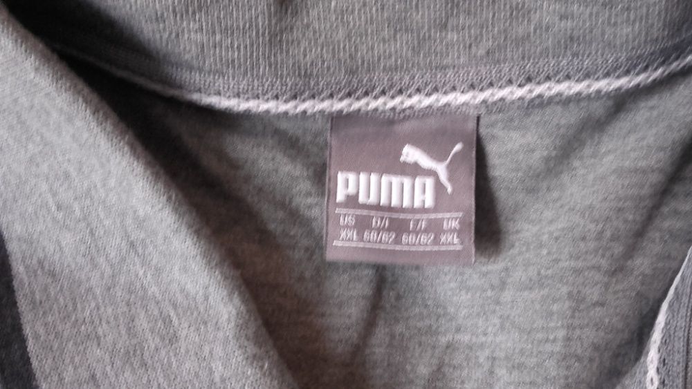 Koszulka polo PUMA XXL szara