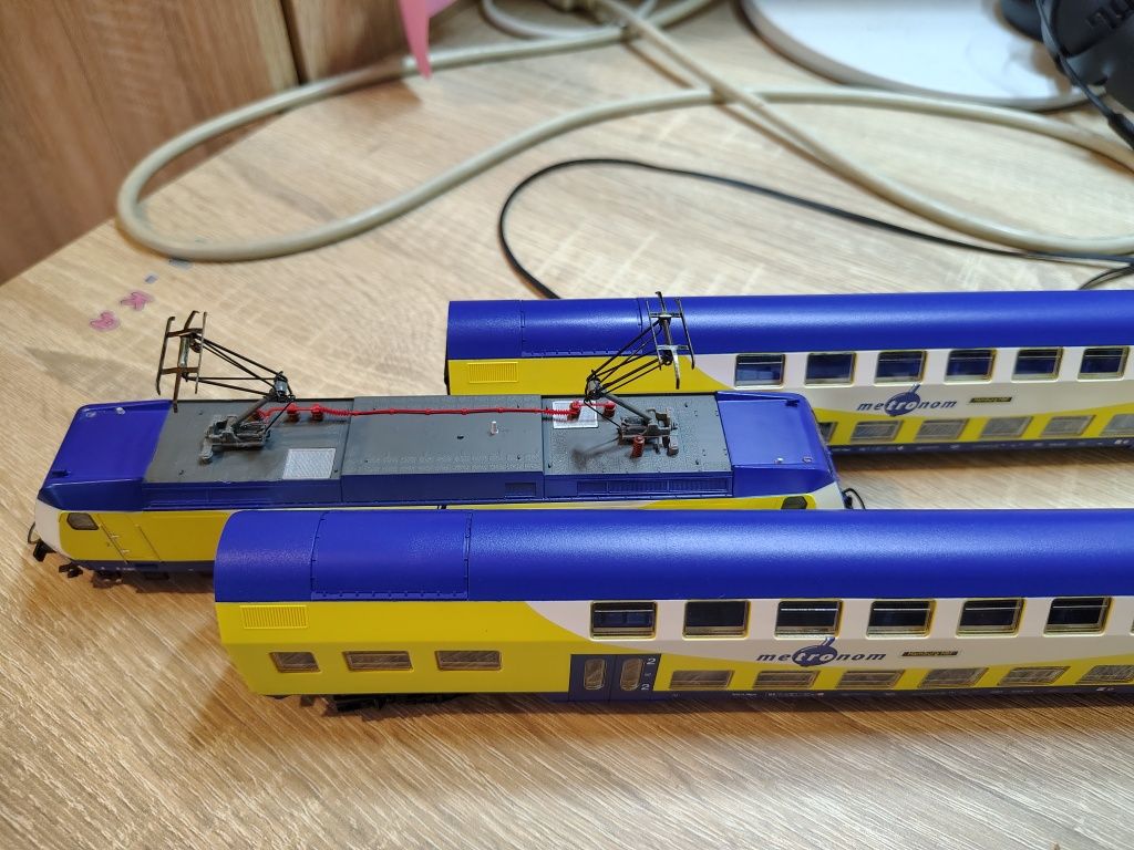 Zestaw pociąg osobowy Metronom Piko h0 db