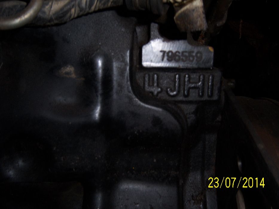 motor isuzu 3000 4.J.H.I para peças