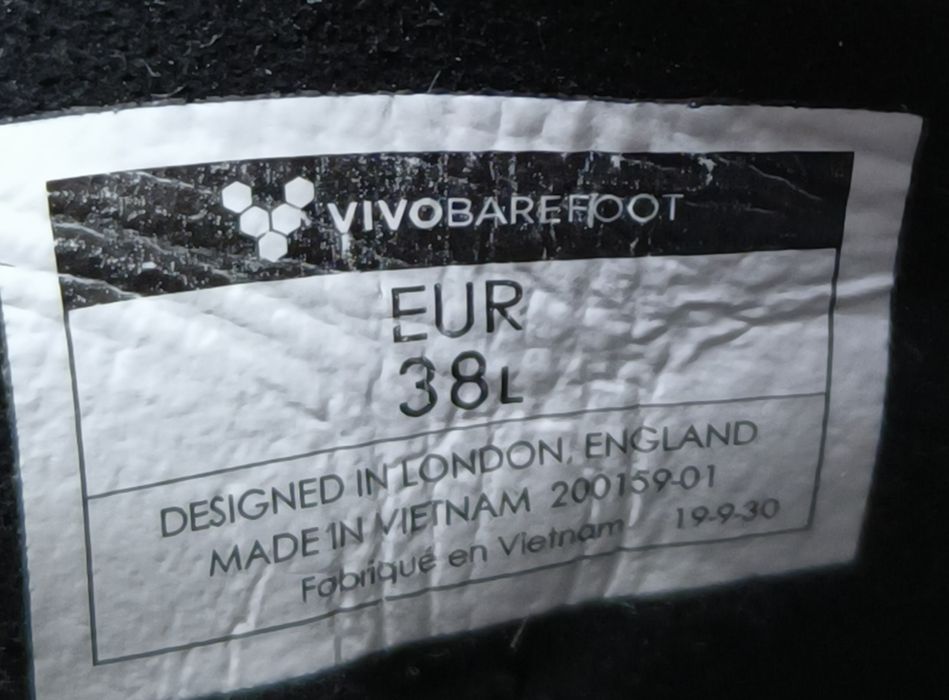 Кросівки спортивні анатомічні трекінгові VivoBarefoot Primus Trail 38р