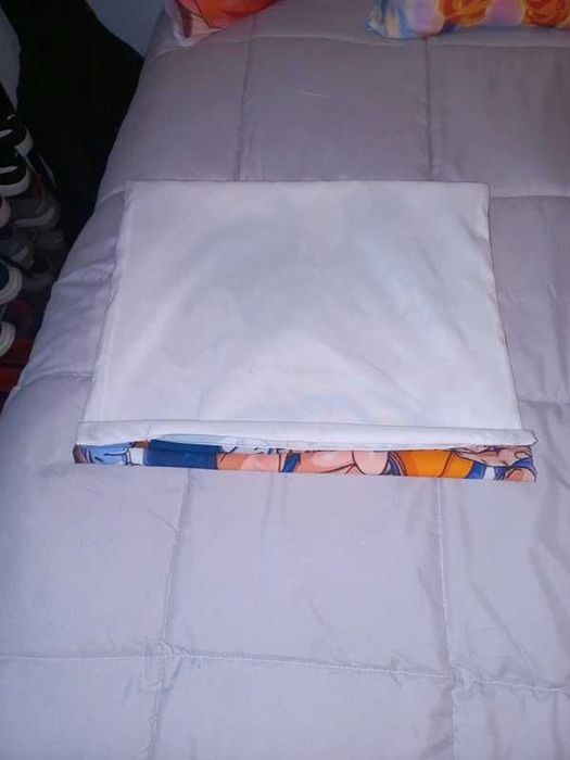 3 Fronhas de almofada 43x43 dragon ball