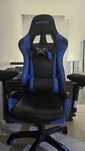 Cadeira Gaming Matrics Osiris Azul Com almofadas