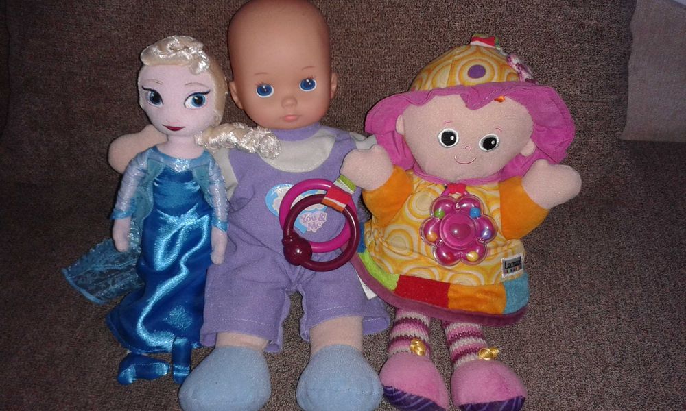 Lalka bobas przytulanka szmacianka Elsa Kraina Lodu zabawki dziewczynk