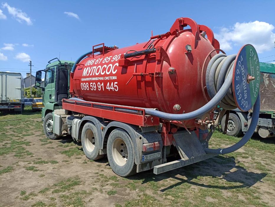 Выкачка канализаций.