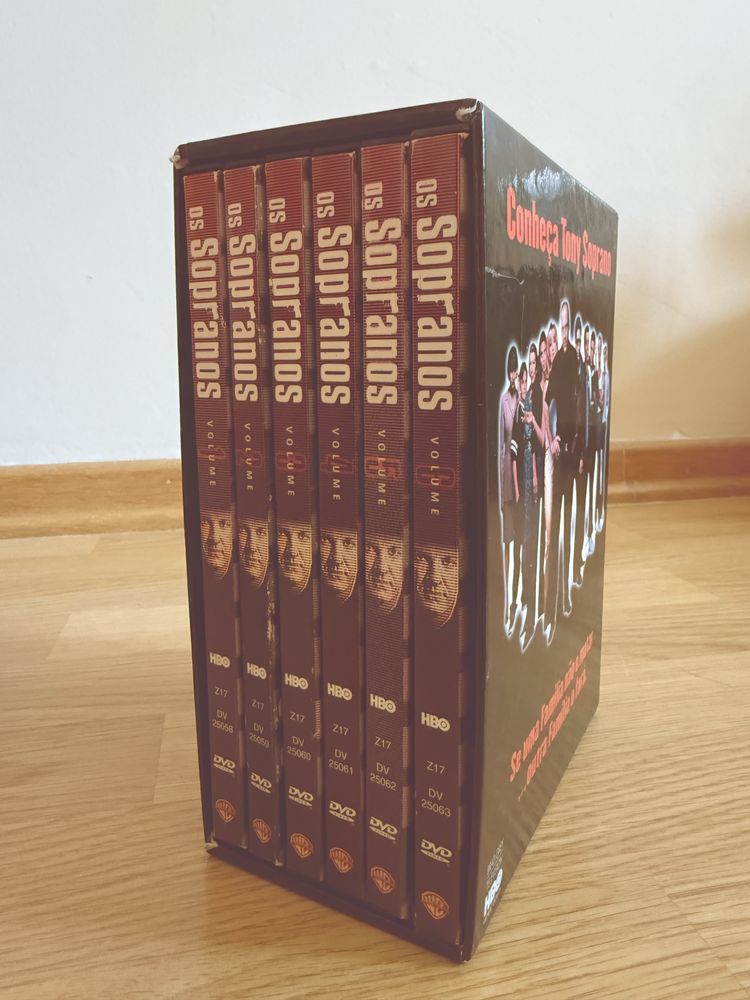 Os Sopranos 1.ª Temporada (6 Volumes) DVD