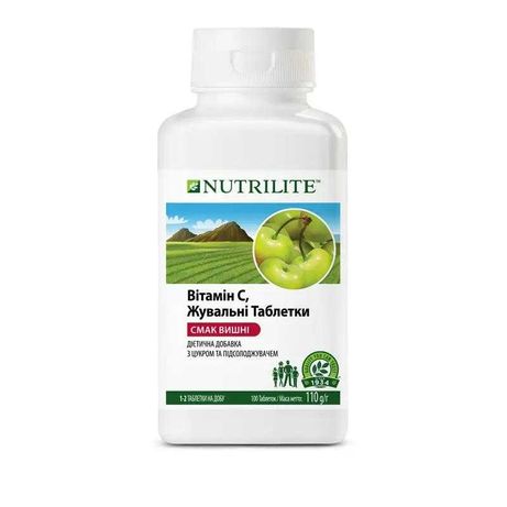 Витамин С, жевательные таблетки NUTRILITE жевательные таблетки 100 таб
