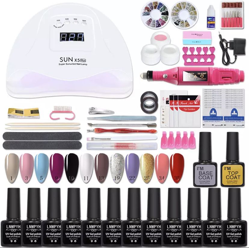 Kit unhas de gel NOVO