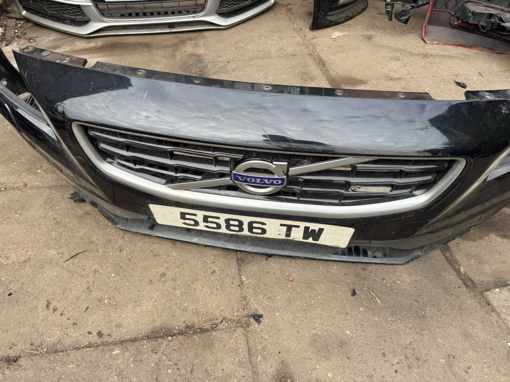 zderzak przód volvo s60 rline xenon kompletny